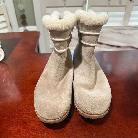 Sorel Tan Harlow Botties Size 7.5 - Picture 7 of 12